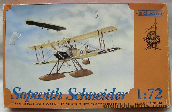 Eduard 1/72 Sopwith Schneider, 7201 plastic model kit